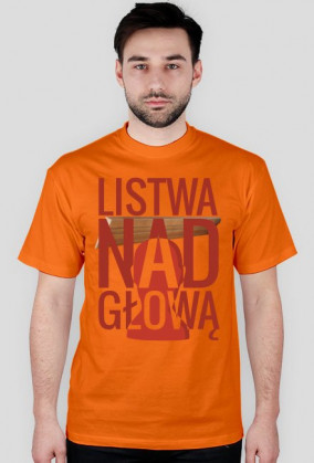 Koszulka męska LISTWeAr Listwa nad głową