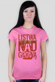 Koszulka damska LISTWeAr Listwa nad głową