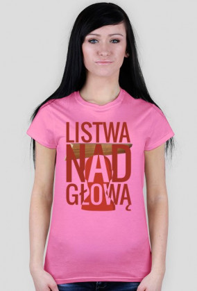 Koszulka damska LISTWeAr Listwa nad głową