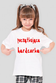 Koszulka początkującej hardcorki