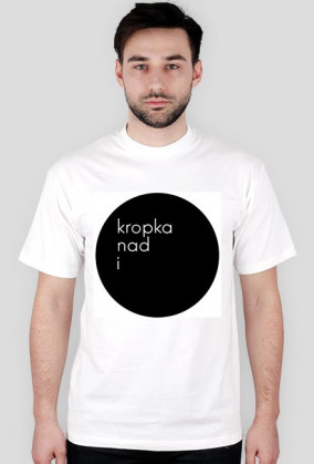 T-shirt kropka nad i