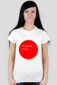 T-shirt kropka nad i czerwona