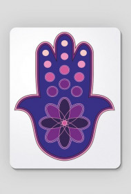 Ręka Fatimy Blue-Violet. Podkładka pod myszkę