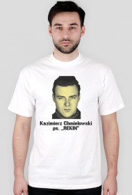 Koszulka męska biała-REKIN