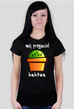 koszulka mój przyjaciel kaktus