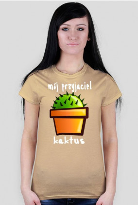 koszulka mój przyjaciel kaktus
