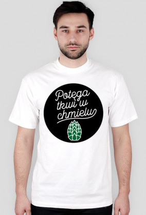 Potęga tkwi w chmielu - czarne logo