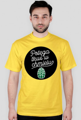 Potęga tkwi w chmielu - czarne logo