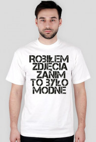 Koszulka dla fotografa - Niemodny