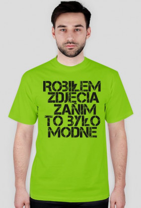 Koszulka dla fotografa - Niemodny