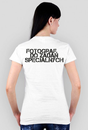 Koszulka dla fotografa damska - Do zadań specjalnych