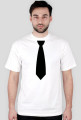T-shirt z krawatem