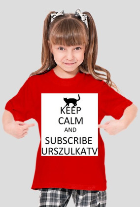 Koszulka dziewczęca KEEP CALM