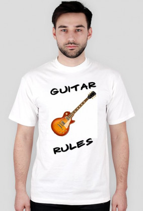 Koszulka- Guitar Rules