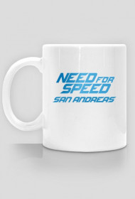 Need For Speed San Andreas - kubek logo 1