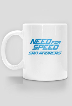Need For Speed San Andreas - kubek logo 1
