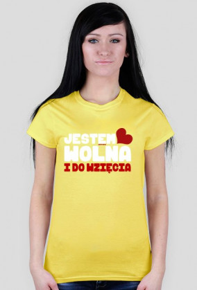 Jestem wolna i do wzięcia - Damska