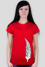 Koszulka damska - Piórko