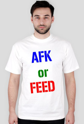 Koszulka AFKorFEED-white