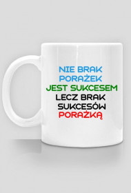 Nie brak porażek jest sukcesem, lecz brak sukcesów porażką