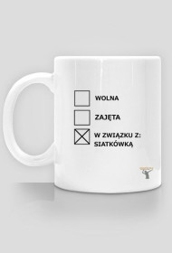 W ZWIĄZKU Z SIATKÓWKĄ - KUBEK