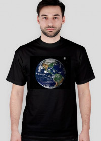 Earth and Moon - black edition