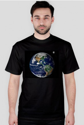 Earth and Moon - black edition