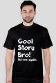 Czarna koszulka Cool Story Bro