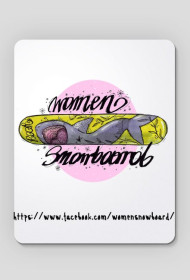 Women Snowboard pod myszkę