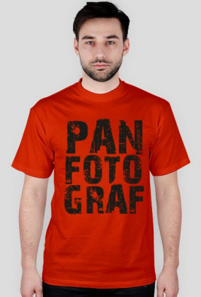 Koszulka dla fotografa - Pan fotograf