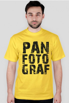 Koszulka dla fotografa - Pan fotograf