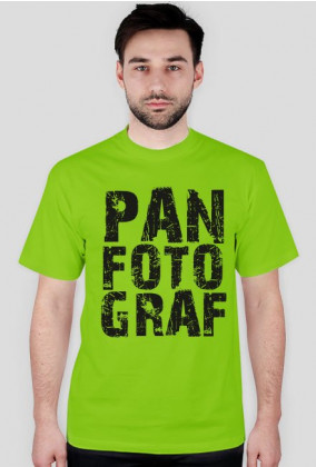 Koszulka dla fotografa - Pan fotograf
