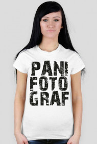 Koszulka dla fotografa damska - Pani fotograf