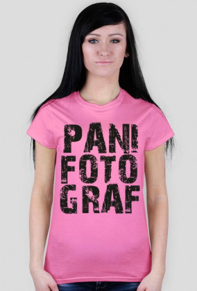 Koszulka dla fotografa damska - Pani fotograf