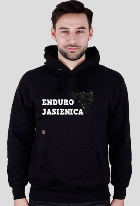 Enduro Jasienica - Bluza Czarna z Kapturem