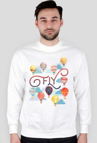 Fly - bluza męska bez kaptura