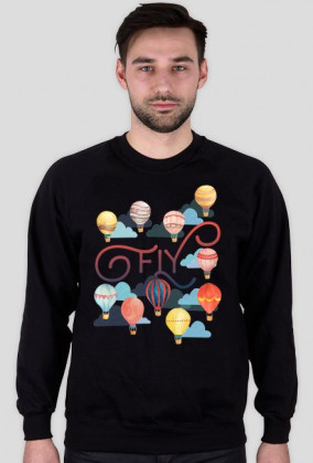 Fly - bluza męska bez kaptura