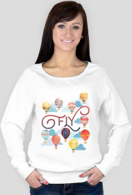 Fly - bluza damska bez kaptura