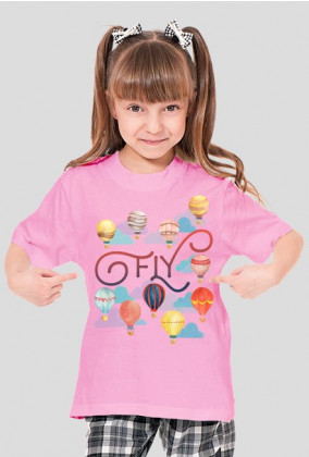 Fly - koszulka dziewczęca