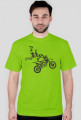 T-shirt motocykl
