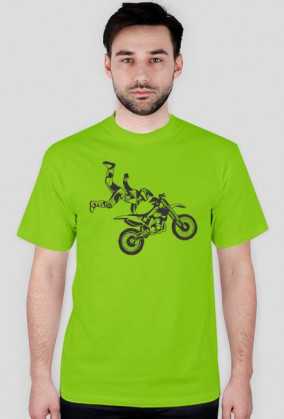 T-shirt motocykl