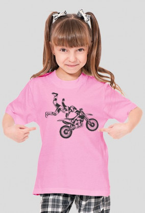 Koszulka dziecięca motocykl
