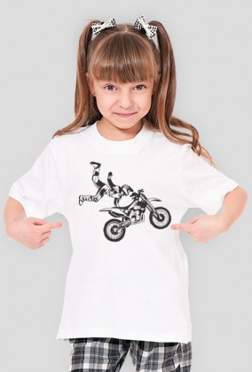 Koszulka dziecięca motocykl
