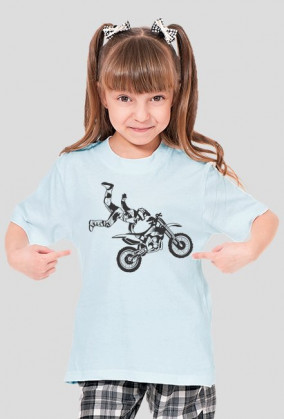 Koszulka dziecięca motocykl