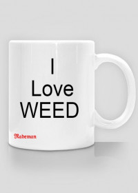 Kubek Rademan I Love Weed