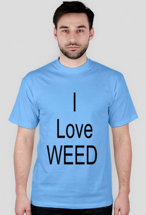 Koszulka Rademan I Love WEED