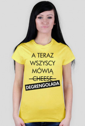 Koszulka dla fotografa damska - Degrengolada