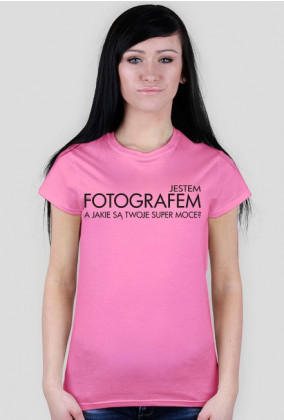 Koszulka dla fotografa damska - Super fotograf