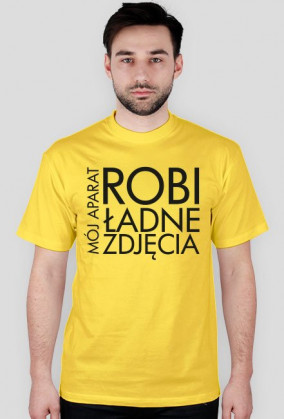 Koszulka dla fotografa - Aparat robi, a ja podziwiam