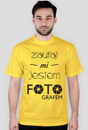 Koszulka dla fotografa - Nie bój się